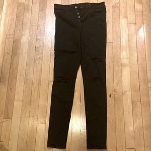 American Eagle | Size 10 Long Black Jeans